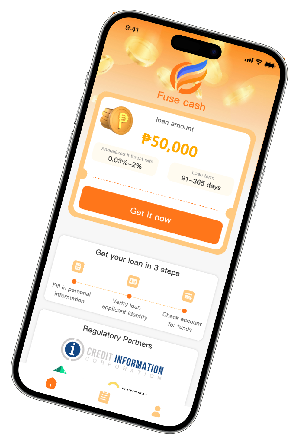 Fuse Cash App Interface